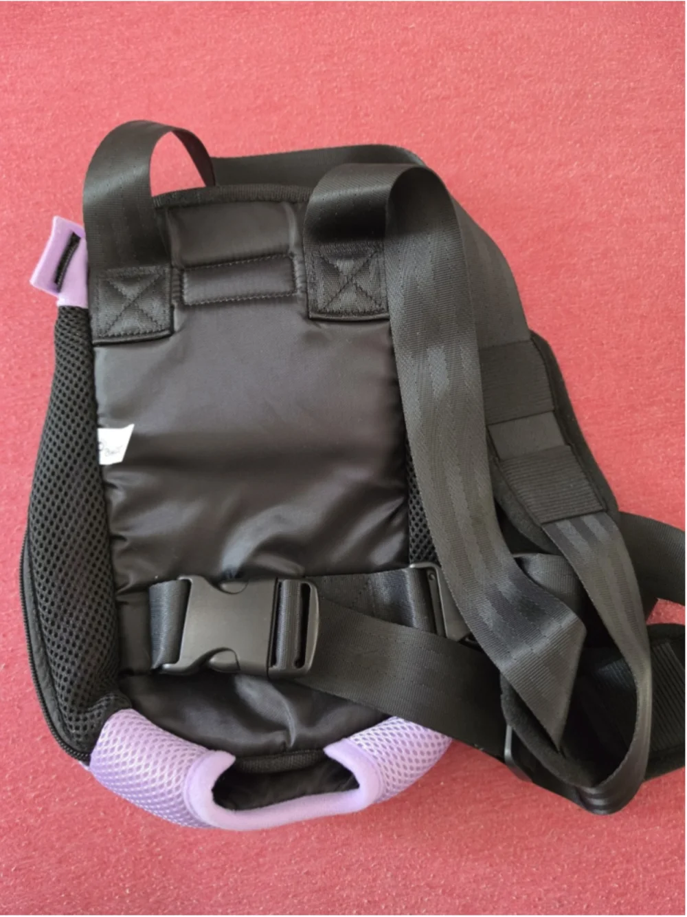 PAWABOO Pet Front Cat Dog Carrier Backpack Travel Hiking Black Size Small